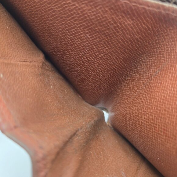 Louis Vuitton Multiple Wallet Card Slots Monogram Coated Canvas Cowhide Leather - Picture 5 of 11